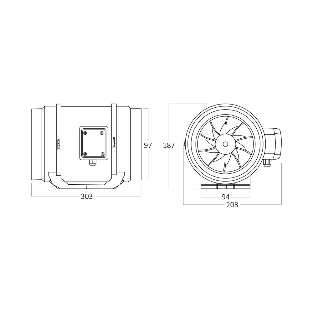 BRY-TURBO-PLS- 4INCH-W/S-PLS 2C- TURBO FAN - 3