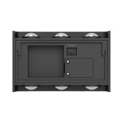 BRY-VECTOR-B-WL-BLC-6x1W-3IN1-IP65-WALL LIGHT - 4