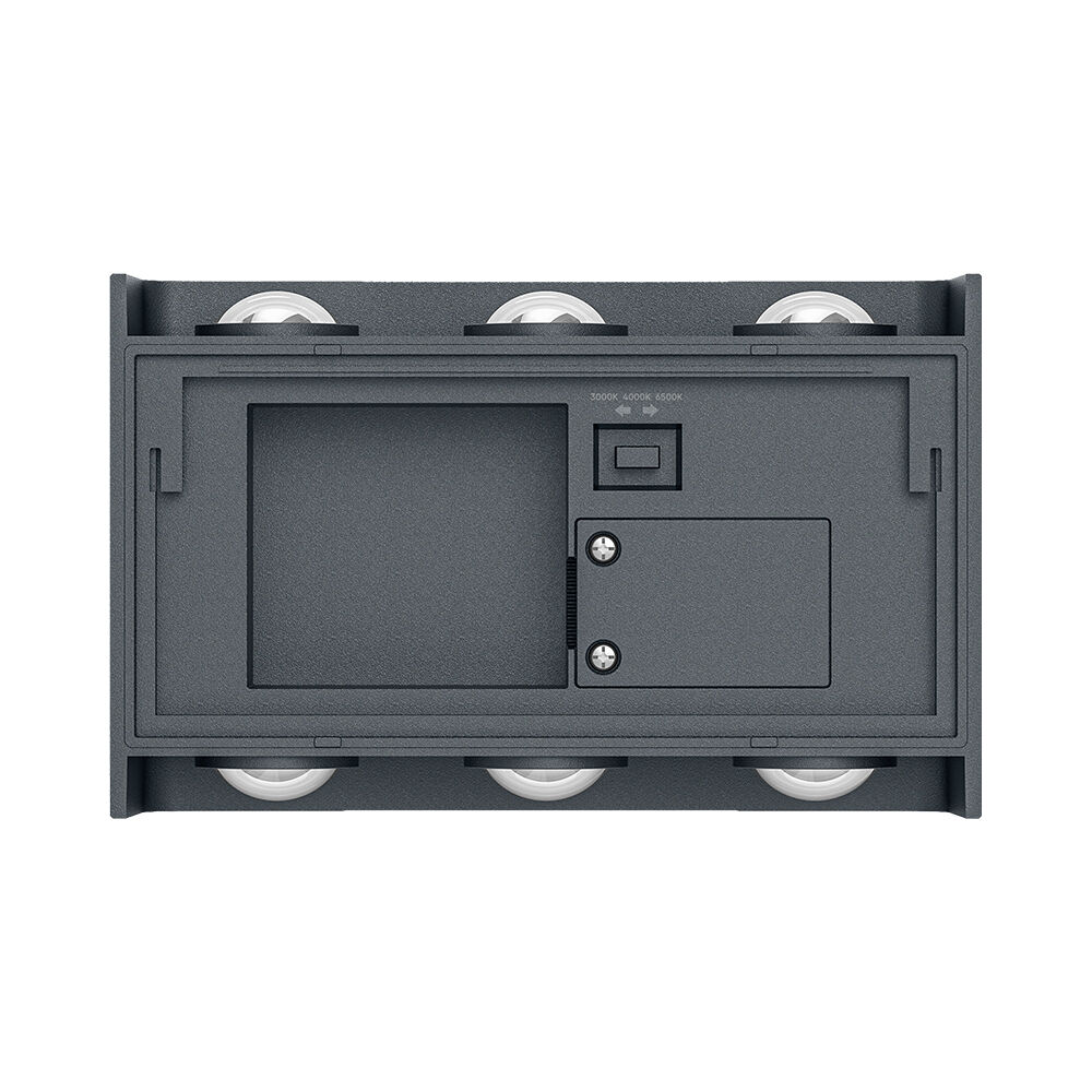 BRY-VECTOR-B-WL-GRY-6x1W-3IN1-IP65-WALL LIGHT - 5