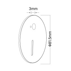 BRY-VEKSUS-B-2-RND-SNS-WHT-STEPLIGHT COVER - 3