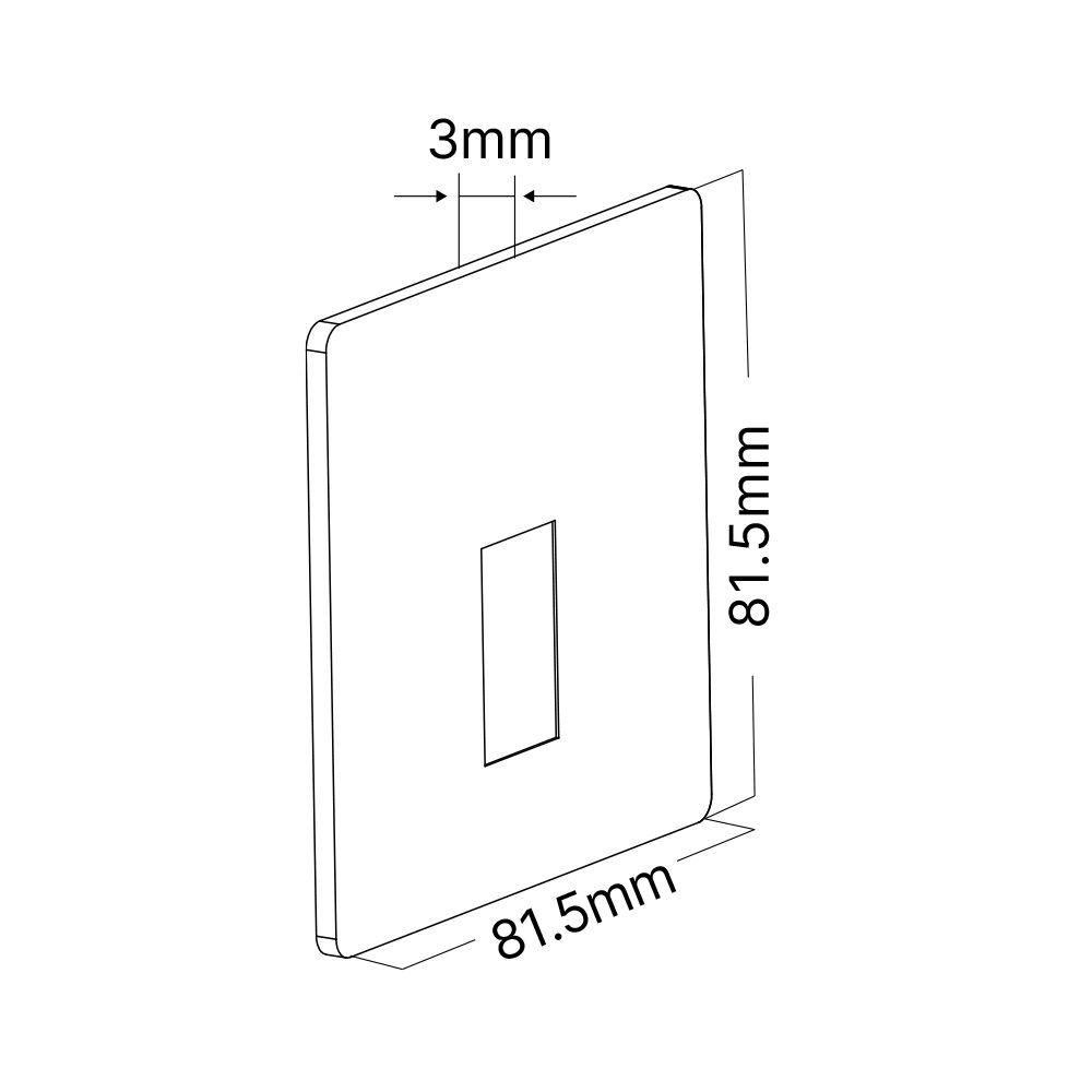 BRY-VEKSUS-B-3-SQUARE-WHT-STEPLIGHT COVER - 3
