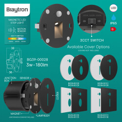 BRY-VEKSUS-B-MAIN-3W-3IN1-SENSOR-IP65-STEPLIGHT - 3