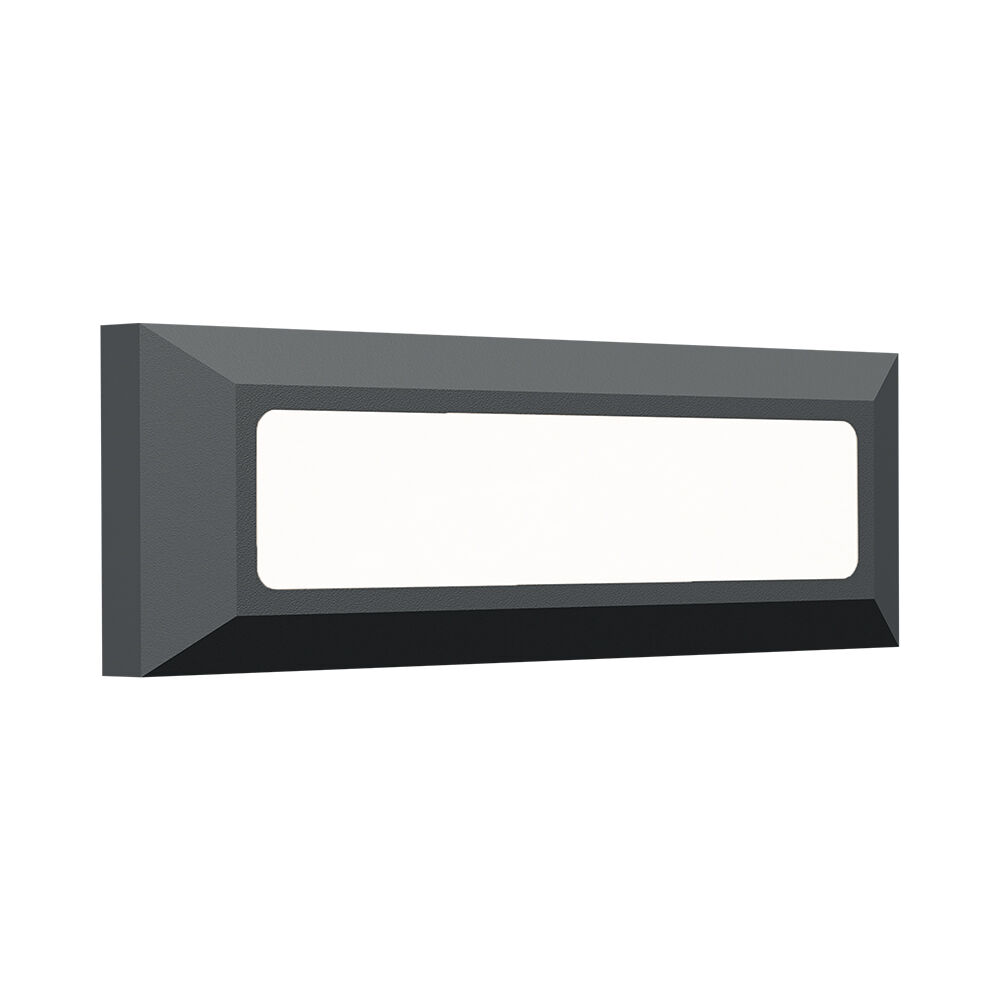 BRY-VEKTA-B-RCT-GRY-3W-3IN1-IP65-WALL LIGHT - 4