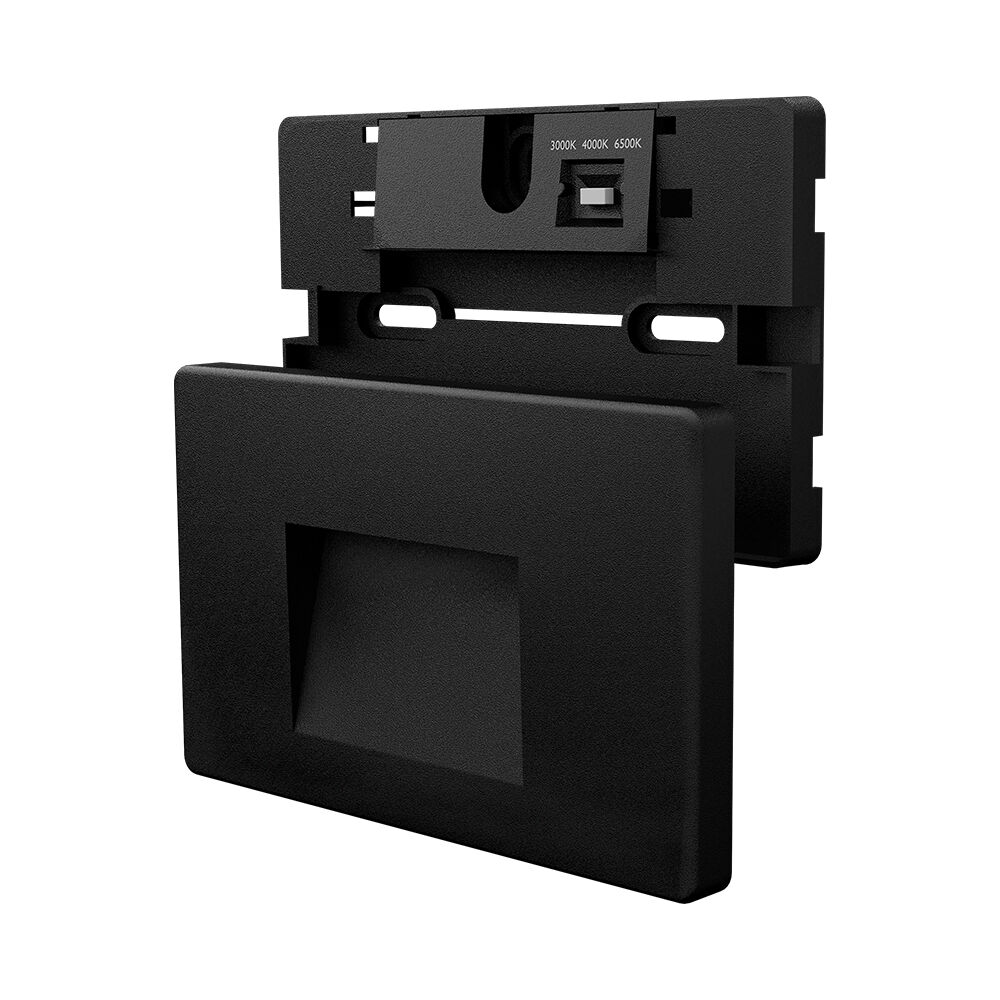 BRY-VEKTA-B-SQR-BLC-3W-3IN1-IP65-WALL LIGHT - 7