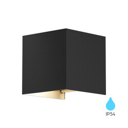 BRY-VEKTA-B-WL.2-BLC-1xG9-IP54-WALL LIGHT - 1