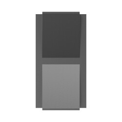 BRY-VEKTA-C-WL.2-GRY-2x6W-3IN1-IP65-WALL LIGHT - 4