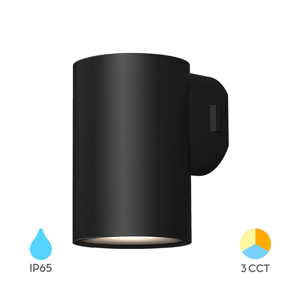 BRY-VEKTA-D-WL.1-BLC-1x9W-3IN1-IP65-WALL LIGHT - 1
