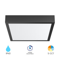 BRY-VENUS-SRP-24W-SQR-BLC-5IN1-W3-LED PANEL LIGHT - 