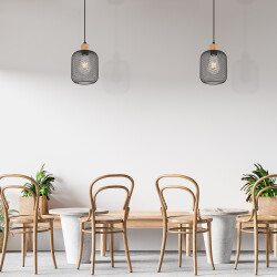 BRY-W001R-1H-1xE27-WDN-PENDANT LIGHT - (1)