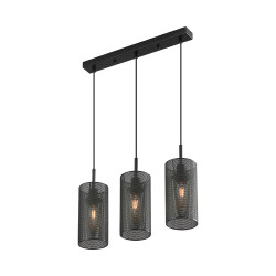BRY-W002S-3H-3xE14-BLC-PENDANT LIGHT - 