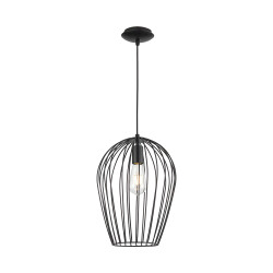 BRY-W005R-1H-1xE27-BLC-PENDANT LIGHT - 