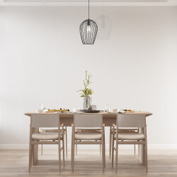 BRY-W005R-1H-1xE27-BLC-PENDANT LIGHT - (1)