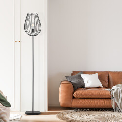 BRY-W005T-1H-1xE27-BLC-FLOOR LAMP - (1)