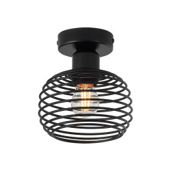 BRY-W008C-1H-1xE27-BLC-CEILING LIGHT - 