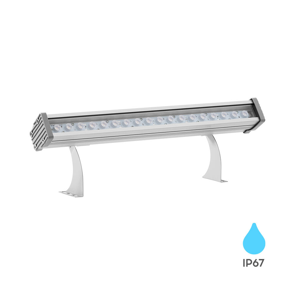 BRY-WALL-18W-GRY-6500K-IP67-WALL WASHER - 1