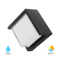 BRY-WALLS-G1-SQR-BLC-15W-3IN1-IP65-WALL LIGHT - 1