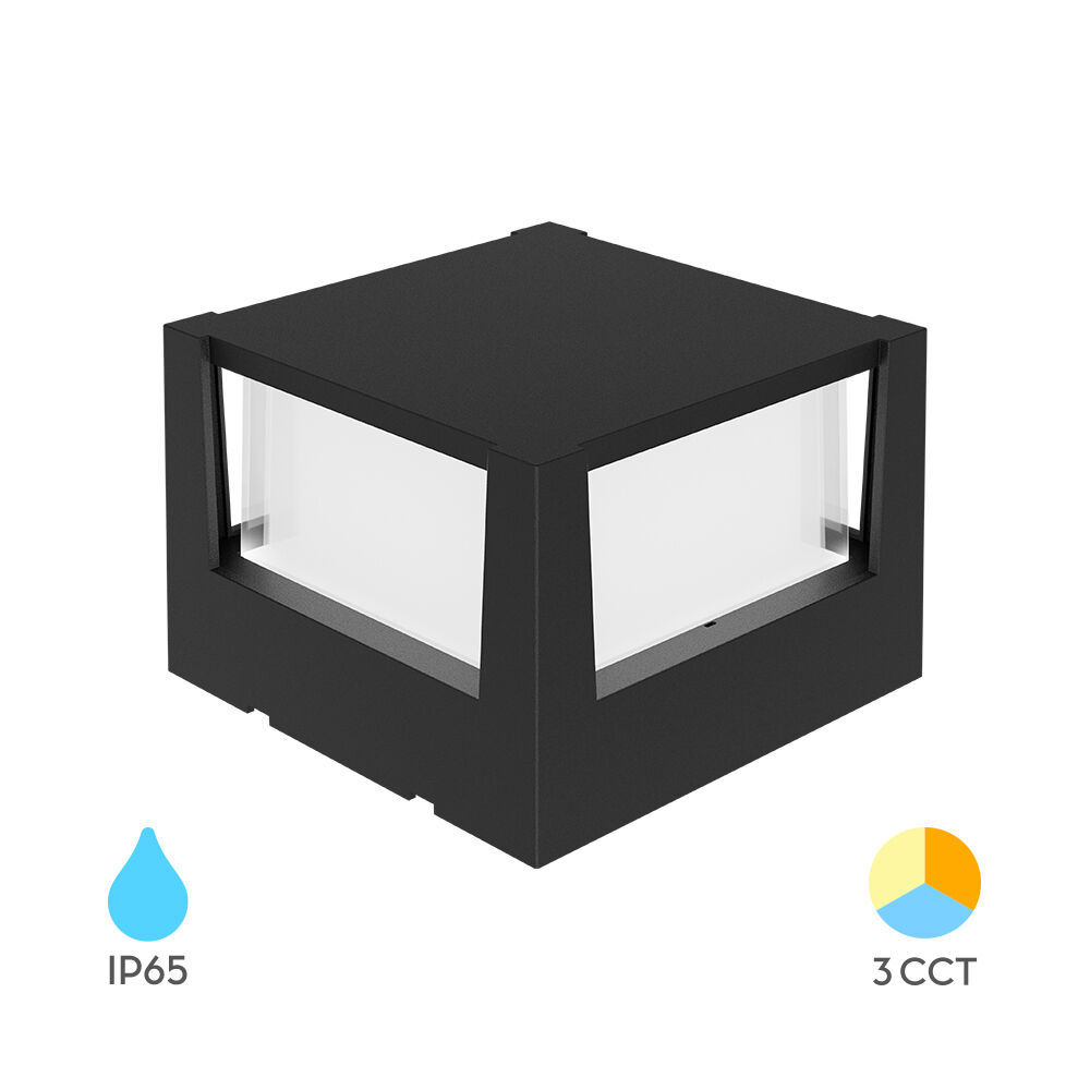 BRY-WALLS-G1-RND-BLC-15W-3IN1-IP65-WALL LIGHT - 1