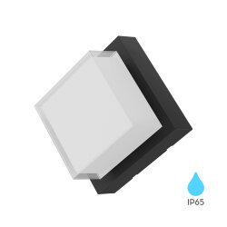 BRY-WALLS-G2-SQR-BLC-15W-3000K-IP65-WALL LIGHT - 1
