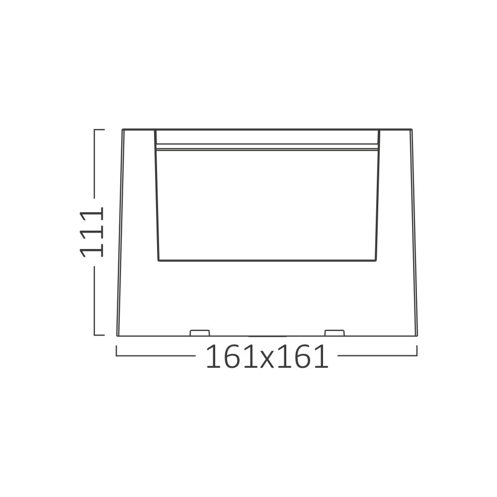 BRY-WALLS-G2-SQR-GRY-15W-3IN1-IP65-WALL LIGHT - 6