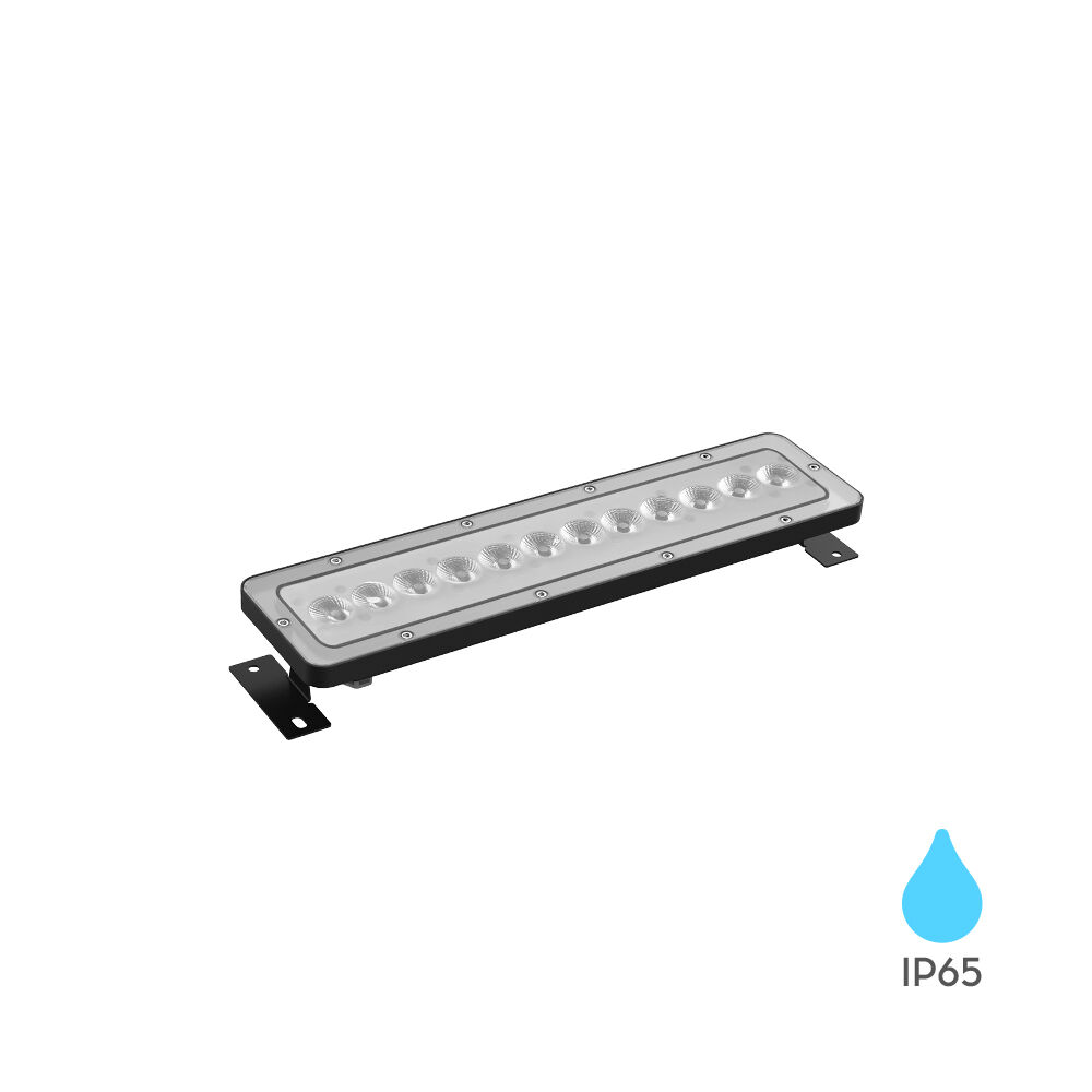 BRY-WASHER-12LED-30D-30CM-3000K-GRY-WALL WASHER - 1