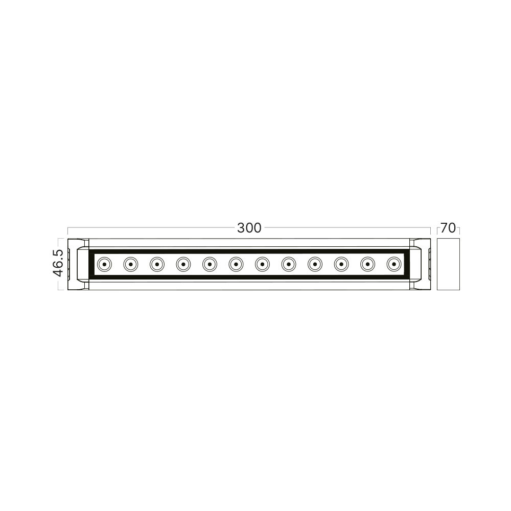 BRY-WASHER-12LED-30D-30CM-RGB-D.GRY-WALL WASHER - 4