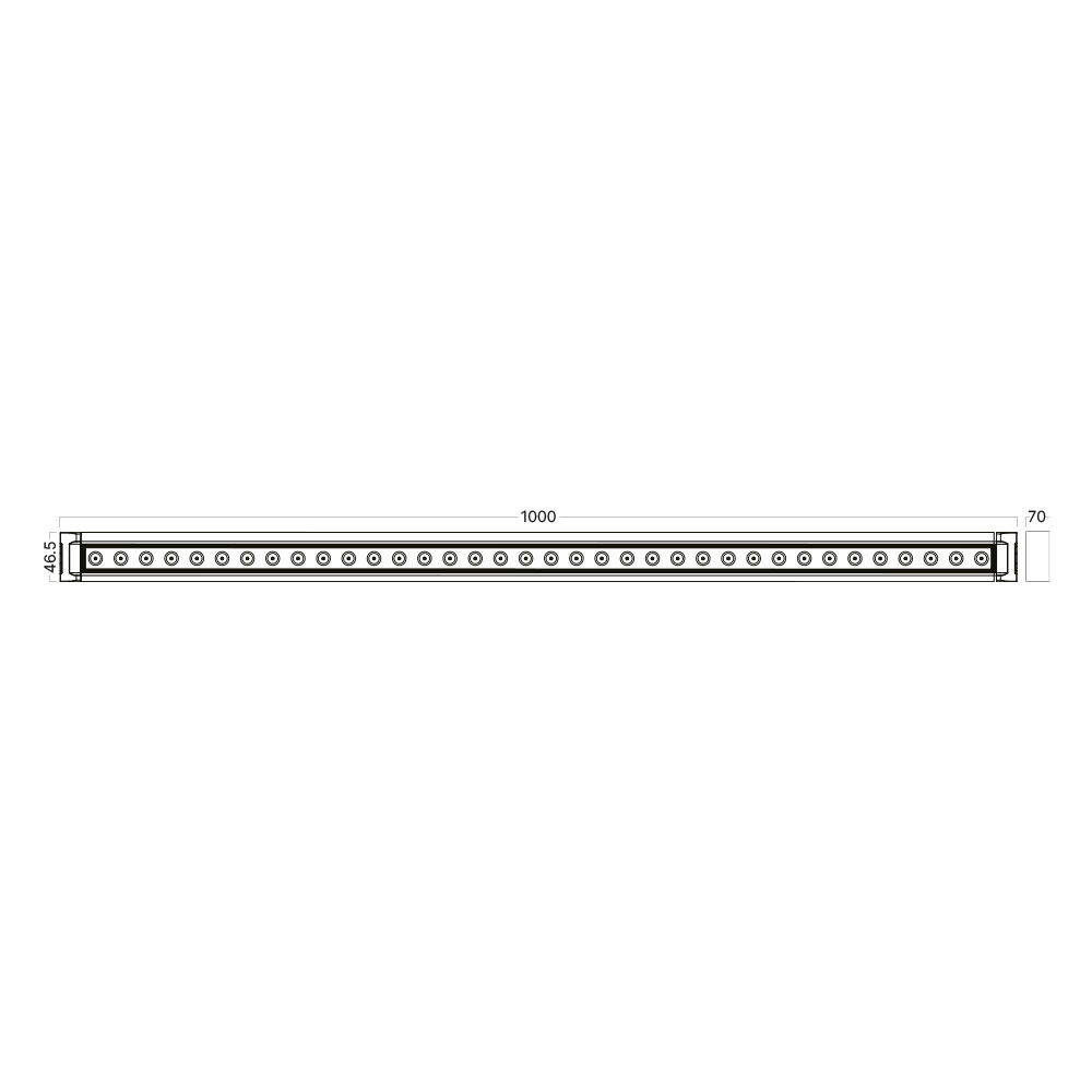 BRY-WASHER-36LED-30D-100CM-3000K-D.GRY-WALL WASHER - 4