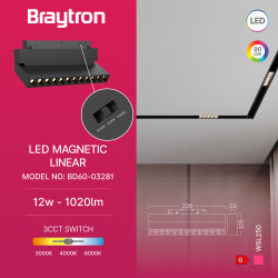 BRY-WSL250-12W-48VDC-3IN1-BLC-MAG. LINEAR - 3