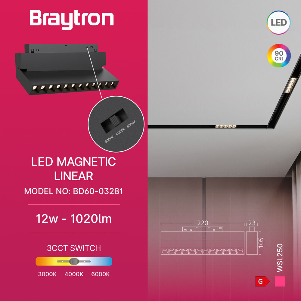 BRY-WSL250-12W-48VDC-3IN1-BLC-MAG. LINEAR - 3